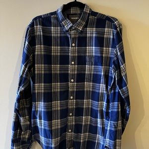 Bonobos Patterned Button Down Flannel
